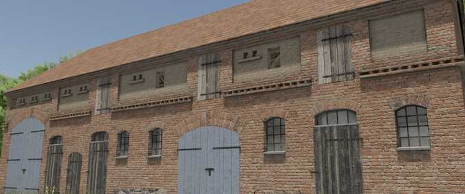 Animal Pens Post-German Cow Shed Farming Simulator mod