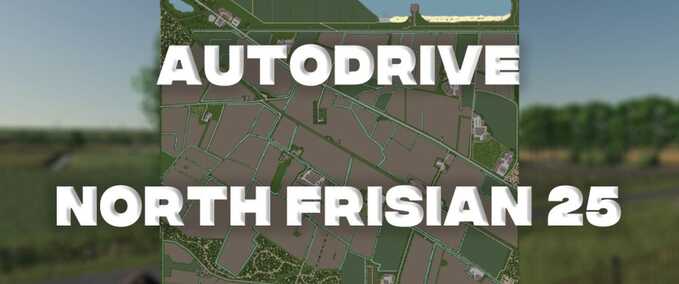 AutoDrive Network - North Frisian Land 25 Mod Image