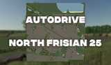 AutoDrive Network - North Frisian Land 25 Mod Thumbnail
