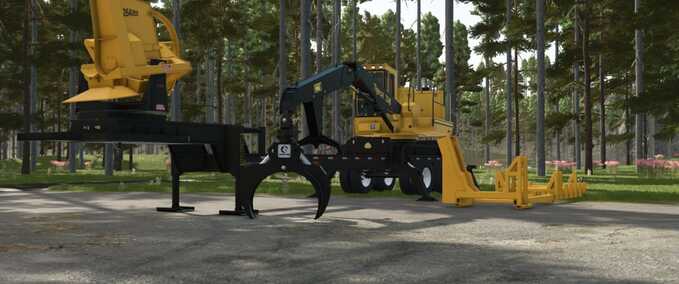 Forestry Tigercat 234B Knuckleboom Loader Farming Simulator mod