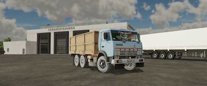 Trucks KAMAZ 5320 Farming Simulator mod