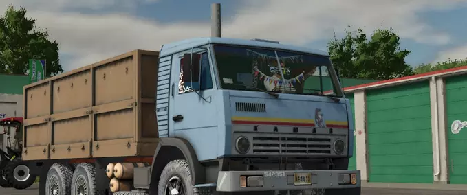 Trucks KamAZ 5320 Farming Simulator mod