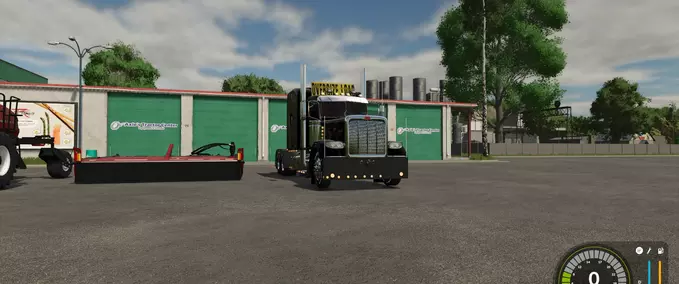 fifth wheel Peterbilt 388 Farming Simulator mod