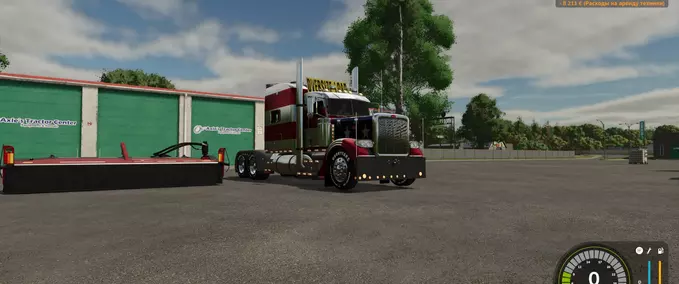 fifth wheel Peterbilt 388 Farming Simulator mod
