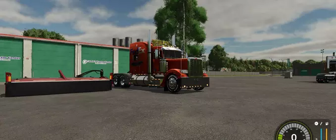 fifth wheel Peterbilt 388 Farming Simulator mod