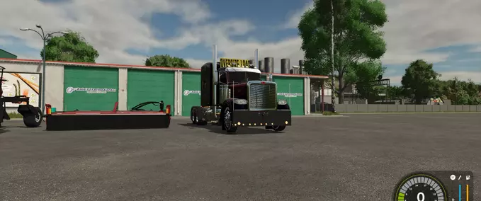 fifth wheel Peterbilt 388 Farming Simulator mod