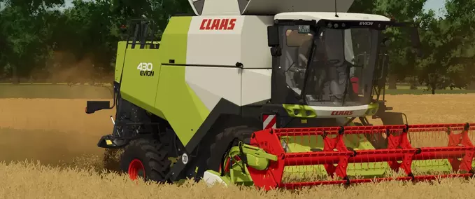 Claas Evion Pack Mod Image