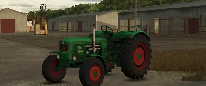Deutz D80 Decorative Tractor (Placeable) Mod Image
