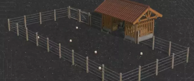 Animal Pens The Chicken Hut Farming Simulator mod