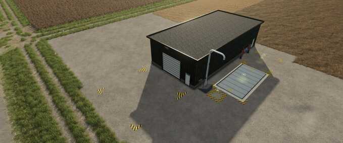 Silos Corrugated Iron Warehouse Farming Simulator mod