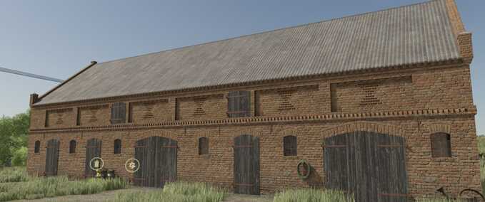 Animal Pens Old German Cow Barn Farming Simulator mod
