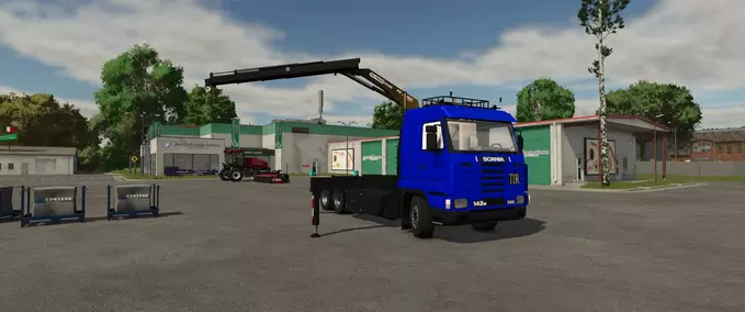 Scania 143 Hooklift Truck Mod Image