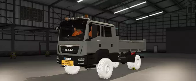 MAN TGM Tipper Truck Mod Image