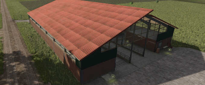Animal Pens Modern Cow Stable Farming Simulator mod