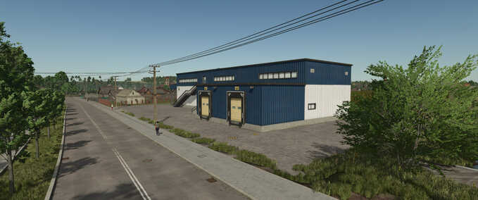 Buildings with Functions Logistics Center Farming Simulator mod