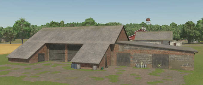 Animal Pens Barn with Cowshed Farming Simulator mod