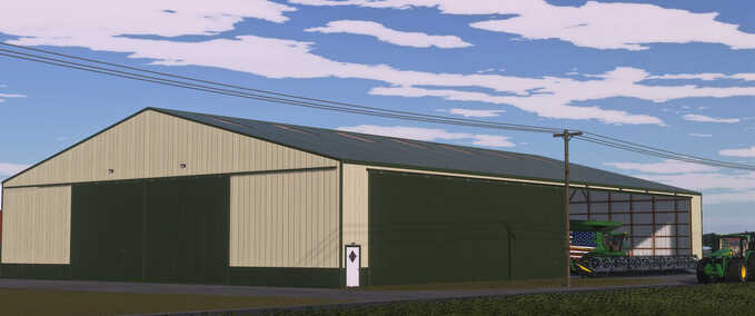 Shed with Extra Wide Doors Mod Image