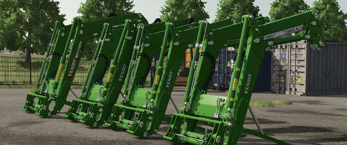 Fendt Cargo Front Loader Pack Mod Image