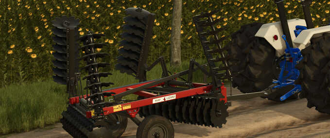 Disc Harrows Lizard NVAM and NVAP Disc Harrows Farming Simulator mod