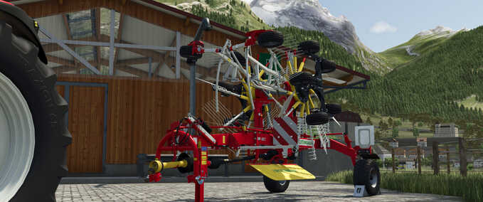 Tedders Pöttinger TOP 612 C Farming Simulator mod