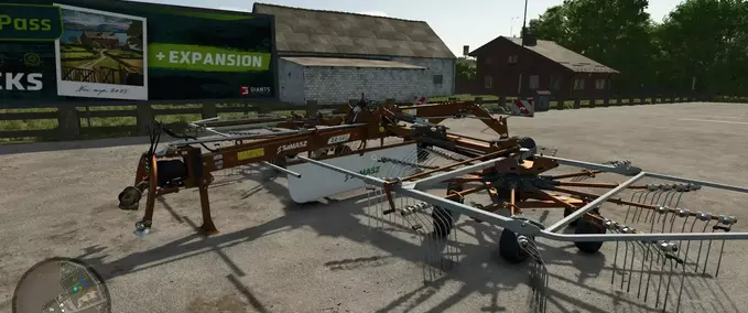 Tedders Samasz Z-2840 Windrower Farming Simulator mod