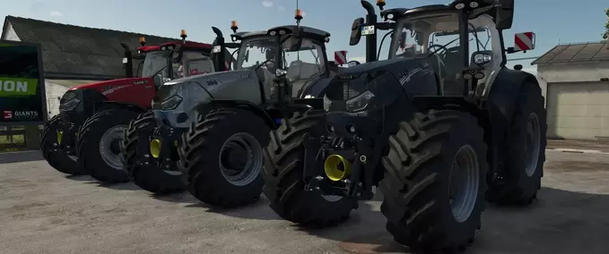 Case IH Optum AFS + Steyr Terrus CVT + New Holland T7 HD Mod Image