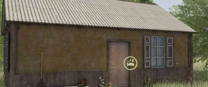Decoration Small Polish Wooden House Farming Simulator mod