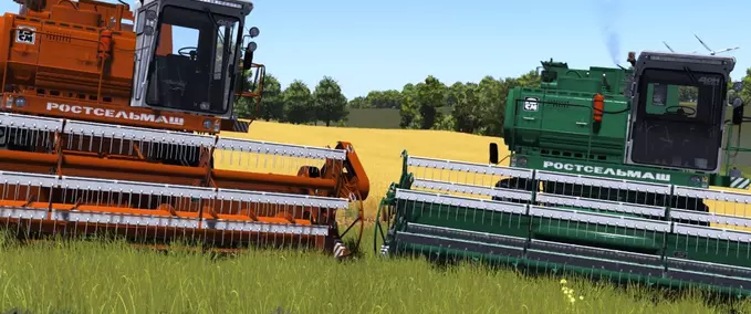 Other manufactors Don 1500 Combine Harvester Farming Simulator mod