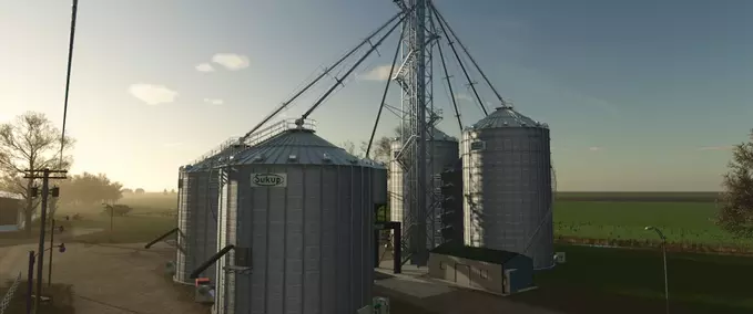 Factories Sukup Corn Dryer Farming Simulator mod
