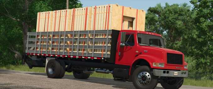 International 4900 Stakebed Mod Image