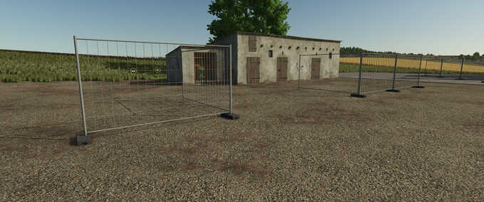Placeable Objects Construction Fence Farming Simulator mod