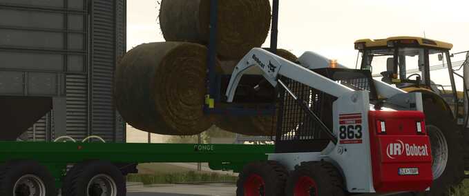 Other Vehicles Bobcat 863 Turbo with Shovel Farming Simulator mod