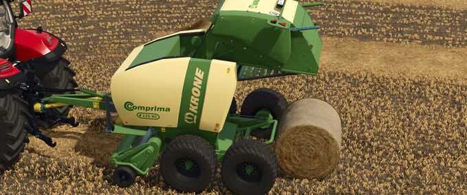 Balers Krone Comprima F155 XC Farming Simulator mod