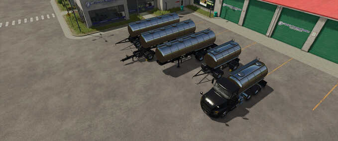 Liquid Manure Liquids Handling Truck Train Farming Simulator mod