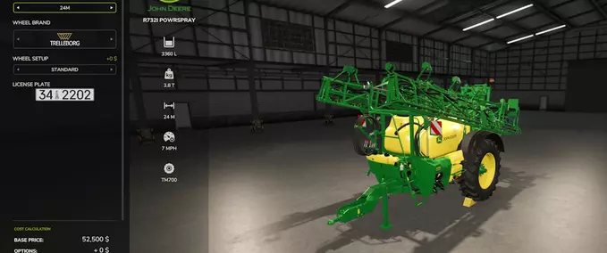 Sprayers John Deere Precision Farming Sprayers Farming Simulator mod