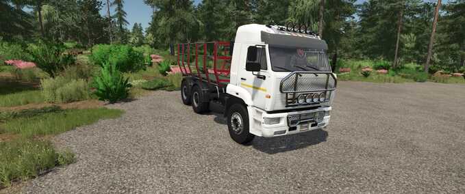 Kamaz 6460 Forest Mod Image