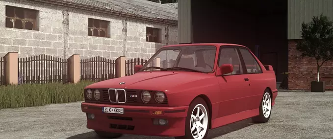 Cars BMW M3 E30 Coupe Farming Simulator mod