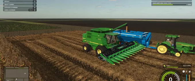 John Deere 9610 Combine Mod Image
