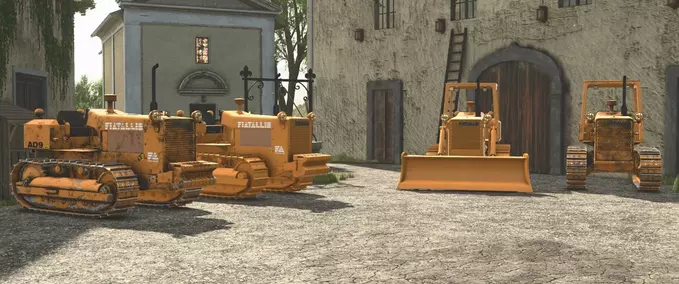 Other manufactors Fiat-Allis AD9 Crawler Tractor Farming Simulator mod