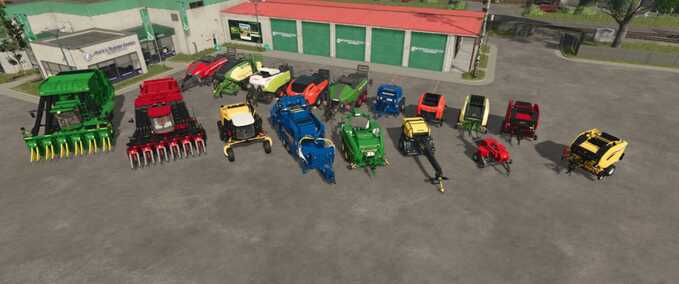 Liftable Pallets and Bales Mod Image
