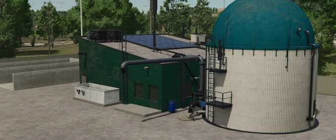 Factories Mini Biogas Plant Farming Simulator mod