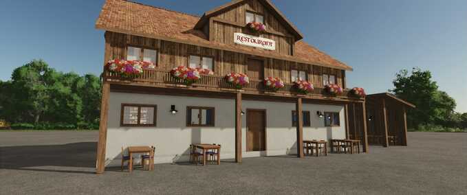 Selling Points Restaurant Selling Station Farming Simulator mod