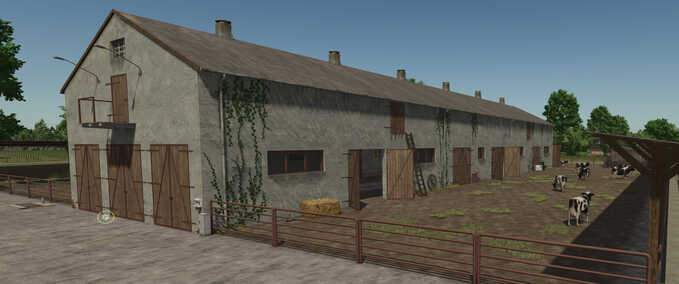 Animal Pens Hungarian Style Cowshed Farming Simulator mod