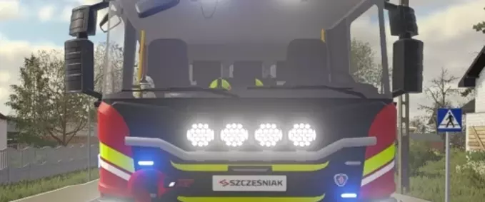 Scania Fire Truck - OSP Góra Kalwaria Mod Image