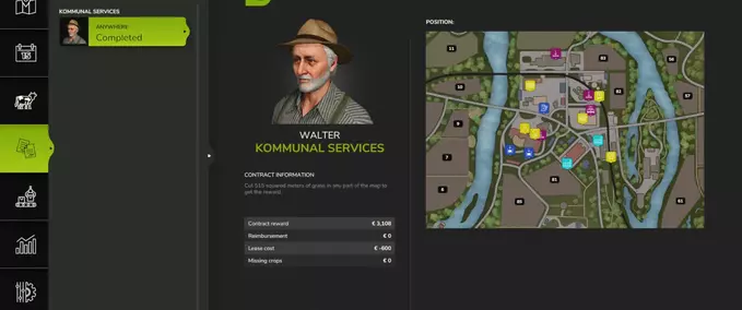Gameplay Municipal Services Farming Simulator mod