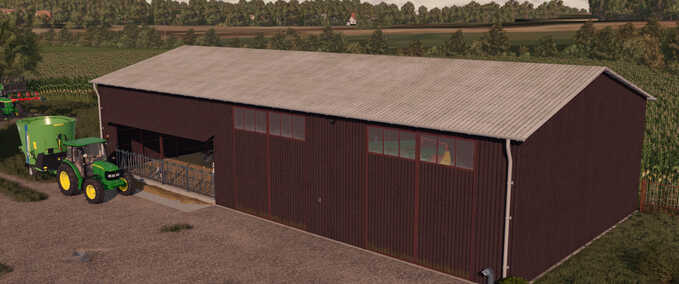 Animal Pens Hall Cow Barn Farming Simulator mod