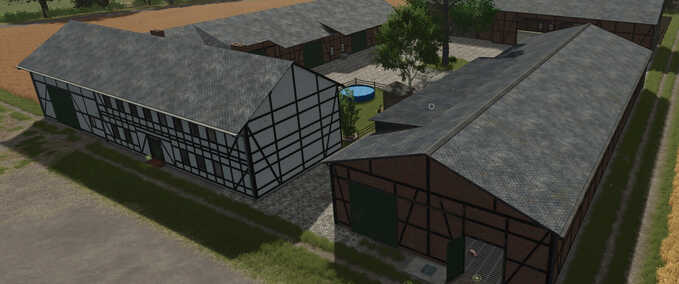 Half-Timbered Farm Buildings Mod Image