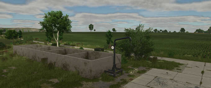 Silos Rectangular Manure Storage Farming Simulator mod