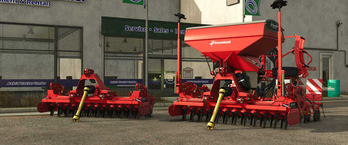 Kverneland E-Drill Maxi & H Series Power Harrow Mod Image