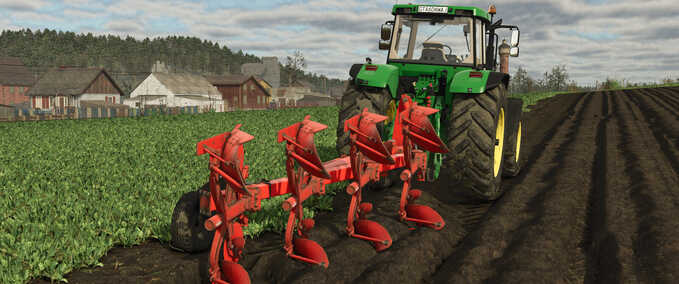 Ploughs Kuhn Vari-Master 153 Farming Simulator mod